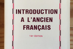 Bücher / Literatur: Introduction à l'ancien français